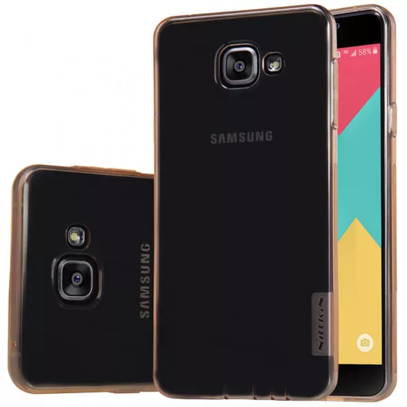 Чехол накладка Nillkin для Samsung Galaxy A5 (2016) SM-A510 (Золотистый)