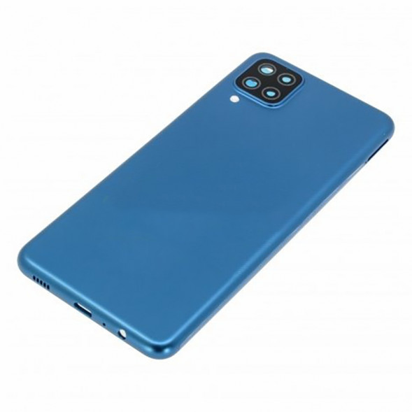 Задняя крышка корпус для Samsung Galaxy A12 A125F (Синий)