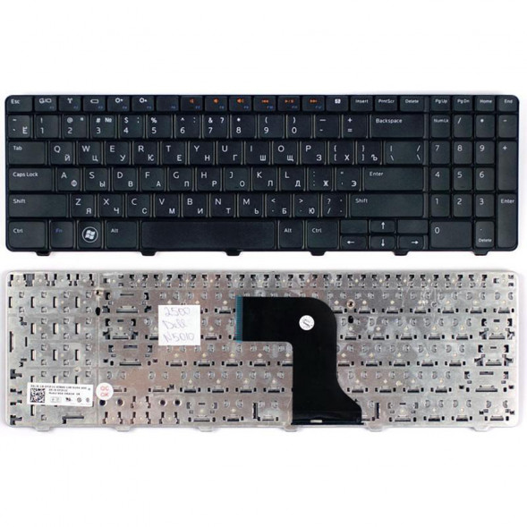 Клавиатура для ноутбука Dell Inspiron 15R N5010 M5010 (черная) 002500