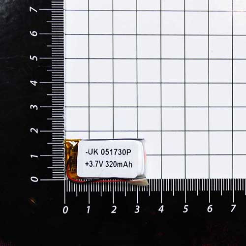 32X17X4mm 3.7V 320mAh Литий-полимерный аккумулятор