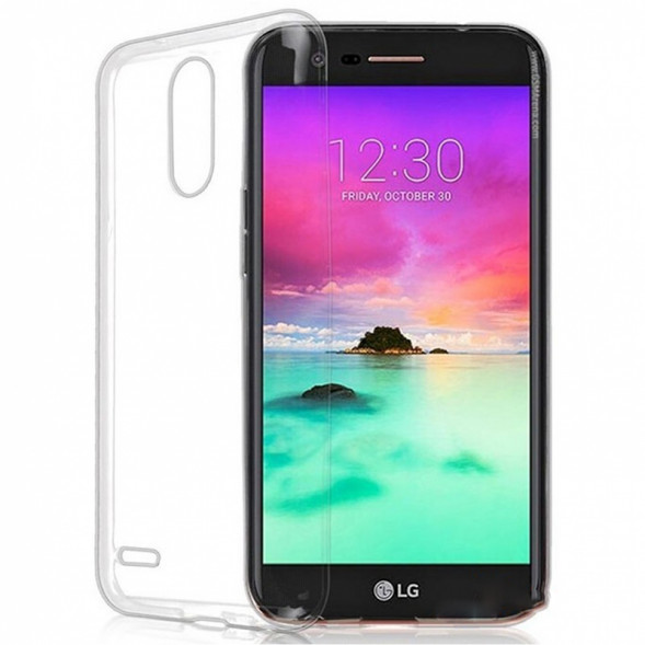 Силиконовый чехол для LG K10 2017 (прозрачный)