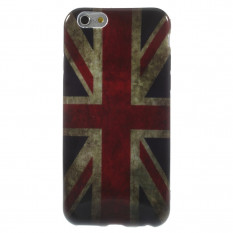 TPU Чехол накладка с рисунком для iPhone 6, 6S (Британский флаг)